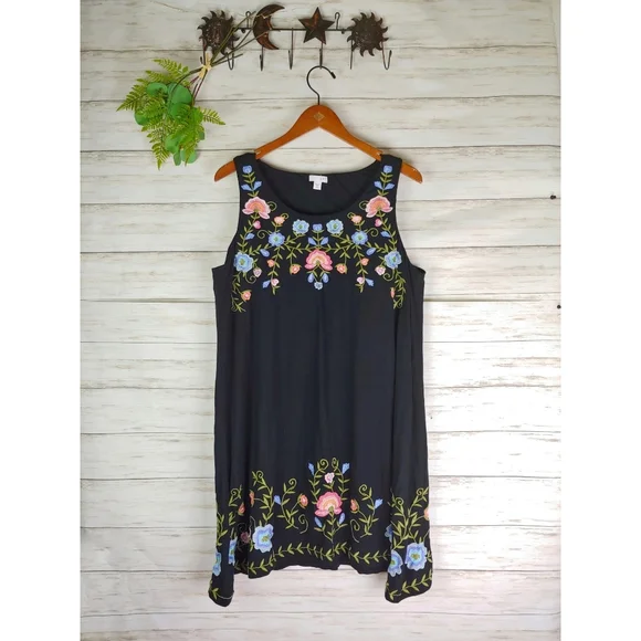 green emerald velvet dress Solid & Striped The Lindsay Dress Floral Doodle Noir / L